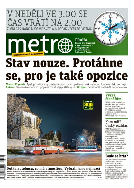 METRO - 23.10.2020