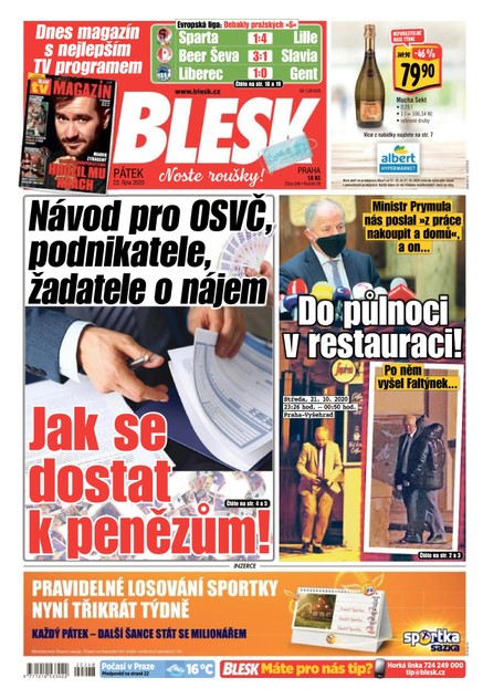 Blesk - 23.10.2020