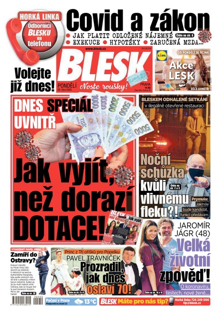 Blesk - 26.10.2020