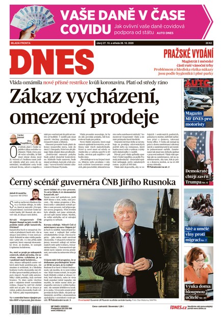 MF DNES - 27.10.2020