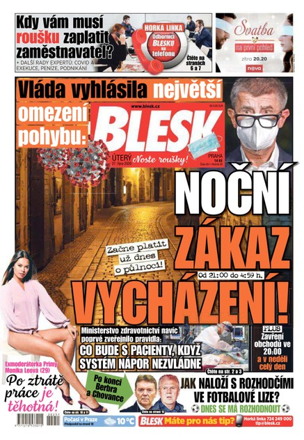Blesk - 27.10.2020