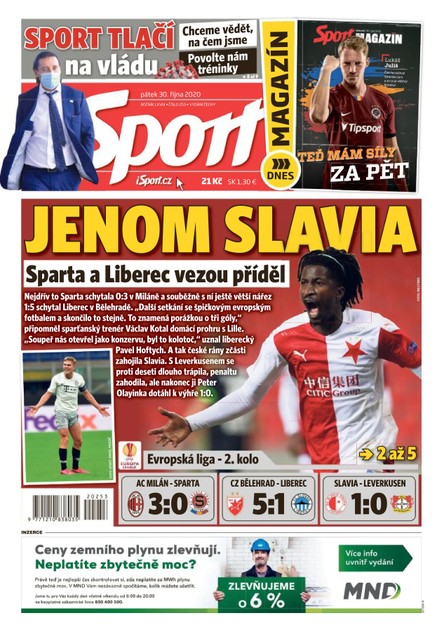 Sport - 30.10.2020