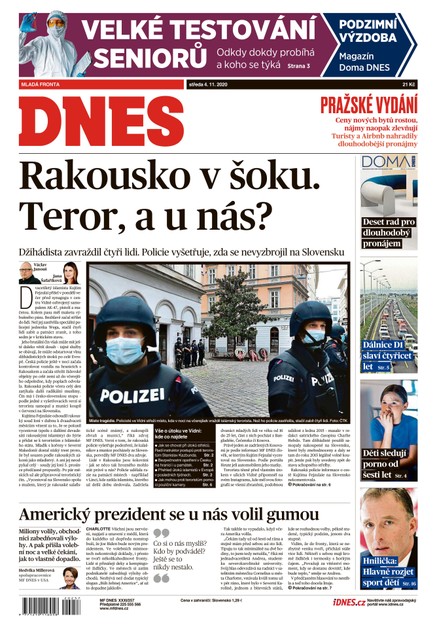 MF DNES - 4.11.2020