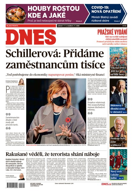 MF DNES - 7.11.2020