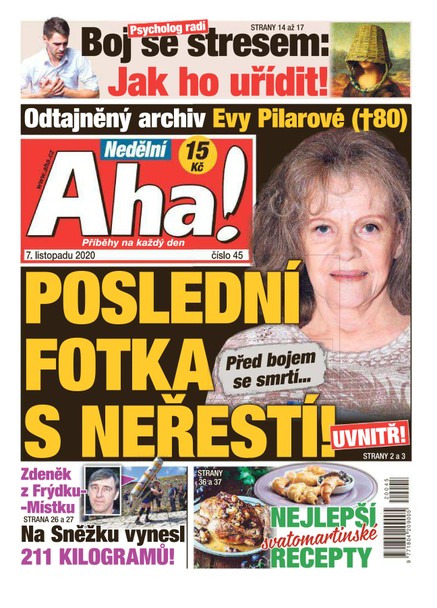 Nedělní AHA! - 8.11.2020