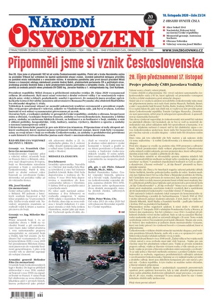 Národní Osvobození 23-24/2020