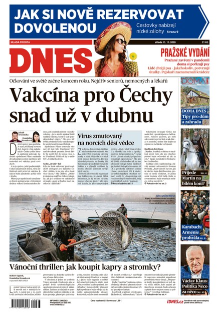 MF DNES - 11.11.2020