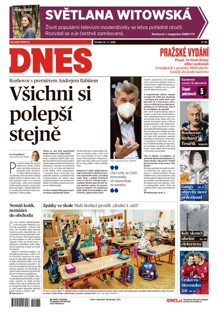 MF DNES - 19.11.2020