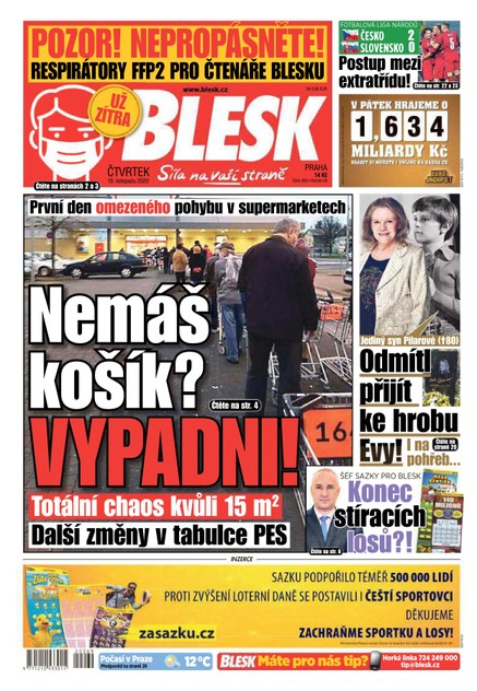 Blesk - 19.11.2020