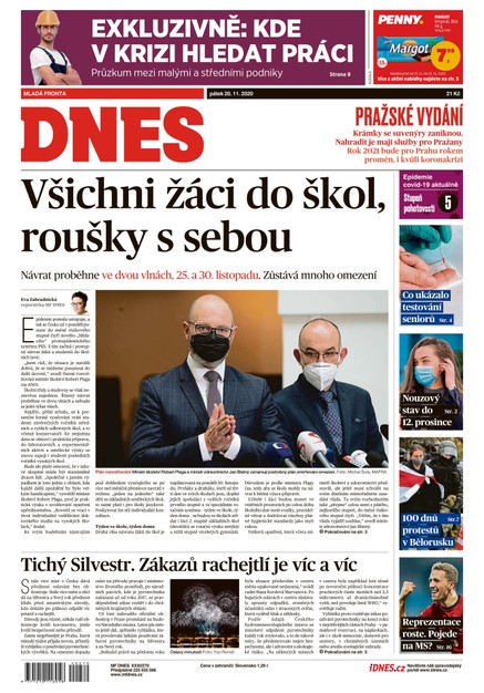MF DNES - 20.11.2020