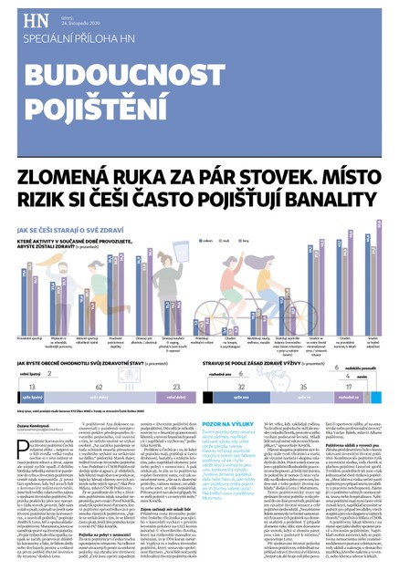 HN 226 - 24.11.2020 příloha Budoucnost pojištění