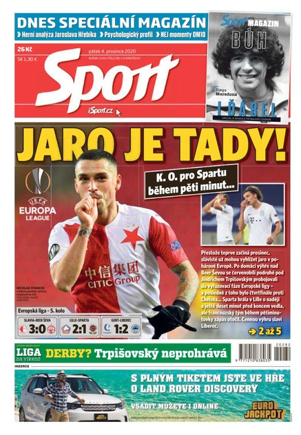 Sport - 4.12.2020