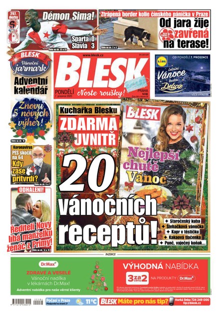 Blesk - 7.12.2020