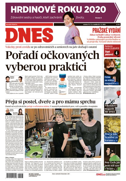 MF DNES - 19.12.2020