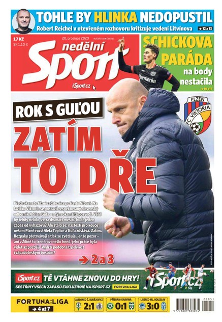 Nedělní Sport - 20.12.2020