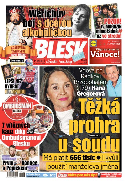 Blesk - 21.12.2020