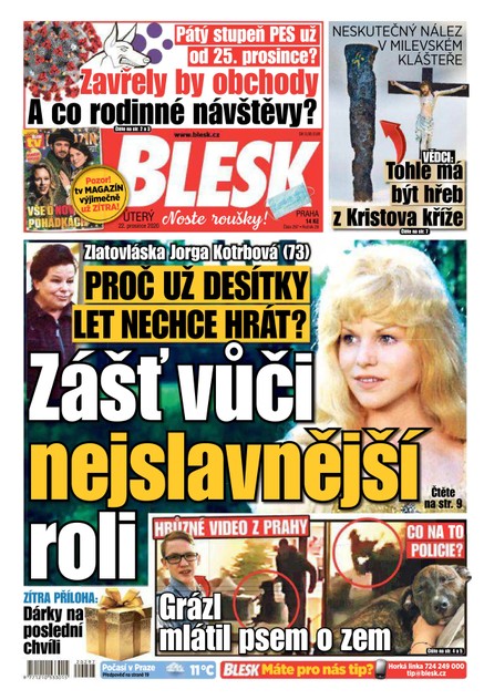 Blesk - 22.12.2020