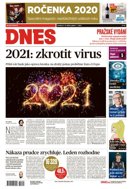 MF DNES - 31.12.2020