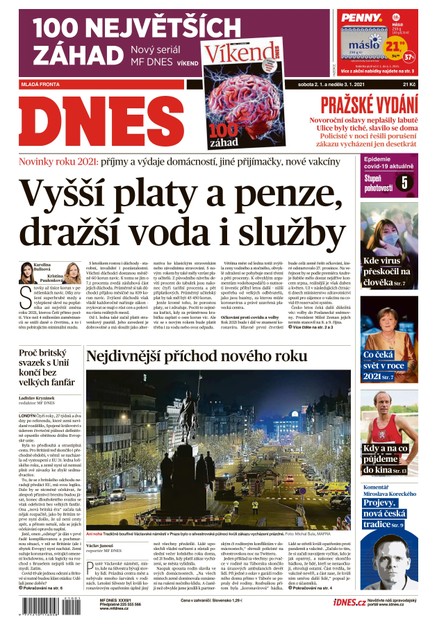 MF DNES - 2.1.2021