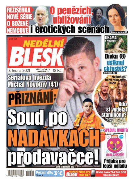Nedělní Blesk - 3.1.2021