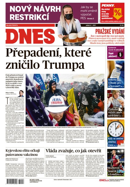 MF DNES - 8.1.2021