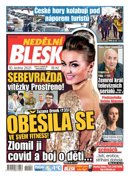 Nedělní Blesk - 10.1.2021