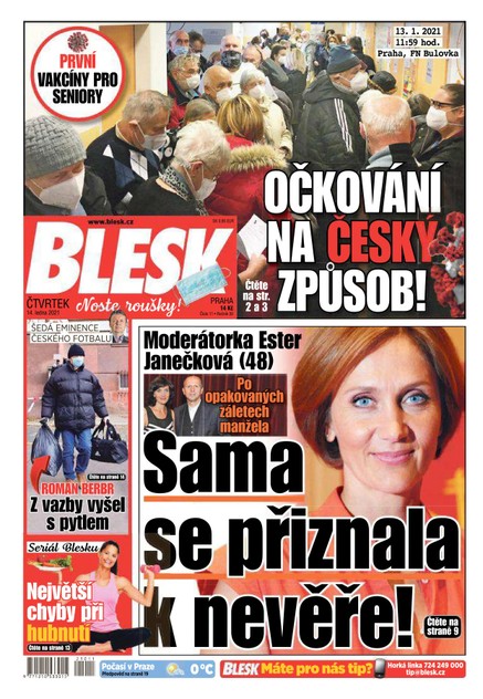 Blesk - 14.1.2021