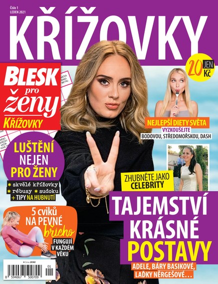 Blesk pro ženy Křížovky - 01/2021