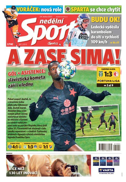 Nedělní Sport - 24.1.2021