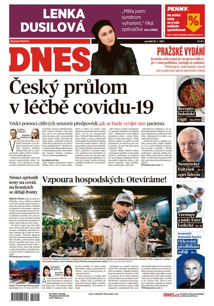 MF DNES - 25.1.2021