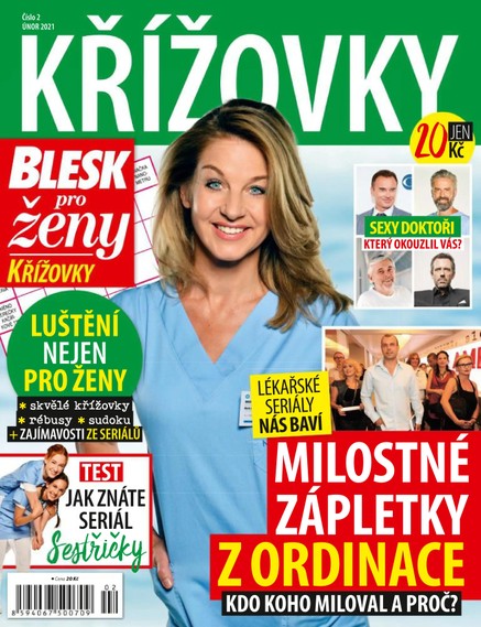 Blesk Křížovky pro ženy - 02/2021