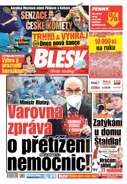 Blesk - 18.2.2021
