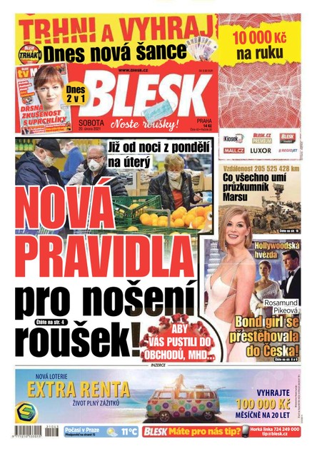 Blesk - 20.2.2021