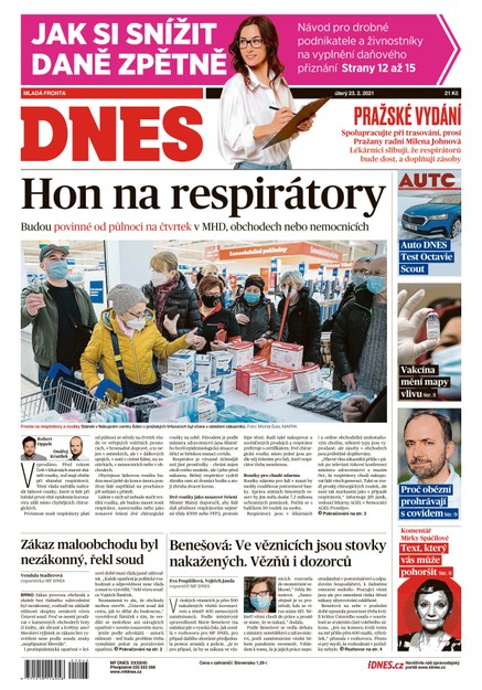 MF DNES - 23.2.2021