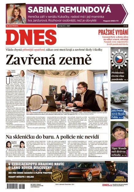 MF DNES - 25.2.2021