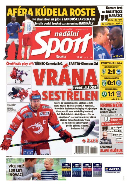 Nedělní Sport - 21.3.2021