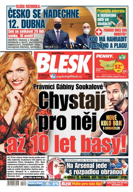 Blesk - 7.4.2021