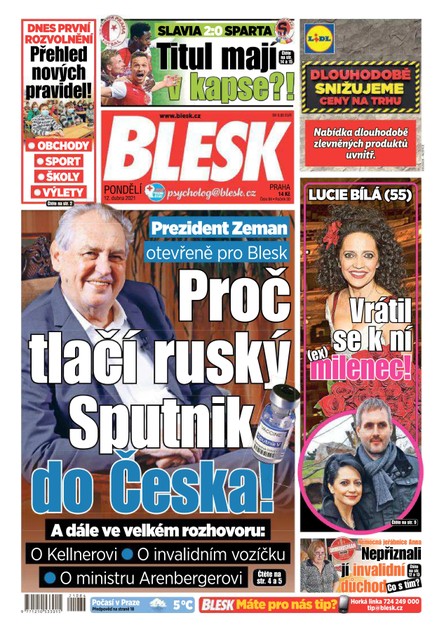 Blesk - 12.4.2021