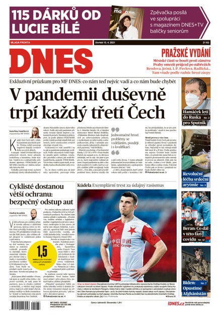 MF DNES - 15.4.2021