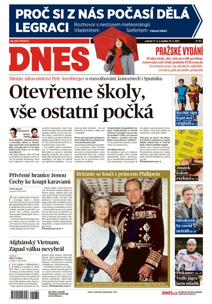MF DNES - 17.4.2021