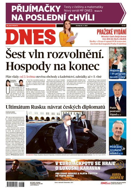 MF DNES - 22.4.2021