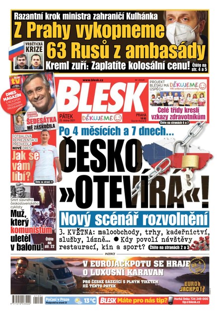 Blesk - 23.4.2021