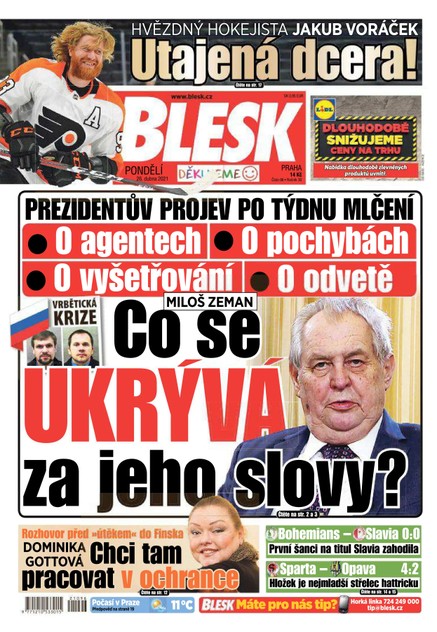 Blesk - 26.4.2021