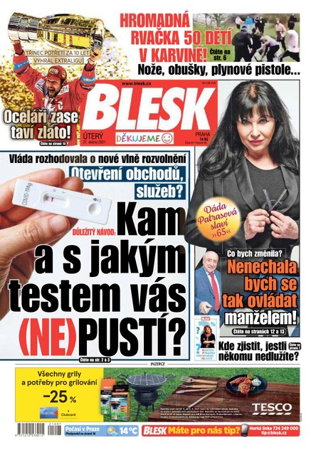 Blesk - 27.4.2021