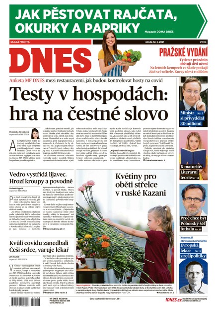 MF DNES - 12.5.2021