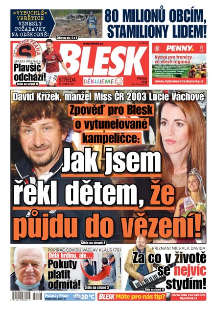 Blesk - 12.5.2021