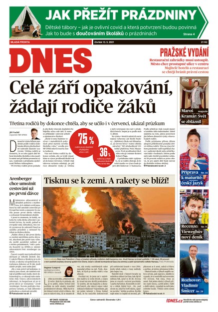 MF DNES - 13.5.2021