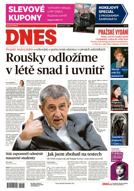 MF DNES - 20.5.2021