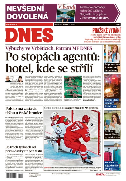 MF DNES - 22.5.2021