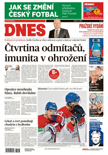 MF DNES - 4.6.2021
